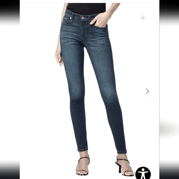 Joe's Denim Skinny Jeans Stretch size 30 (size 10) Pants Straight Leg Blue $179 - Picture 1 of 11